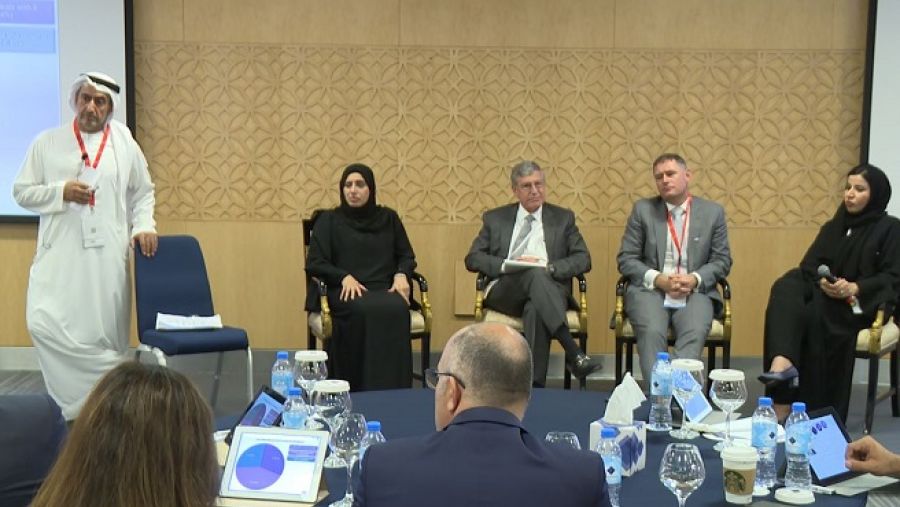 افتتح سلطان بن سعيد المنصوري وزير الاقتصاد أعمال المؤتمر الذي عقد تحت شعار "ربط العالم من خلال الابتكار".