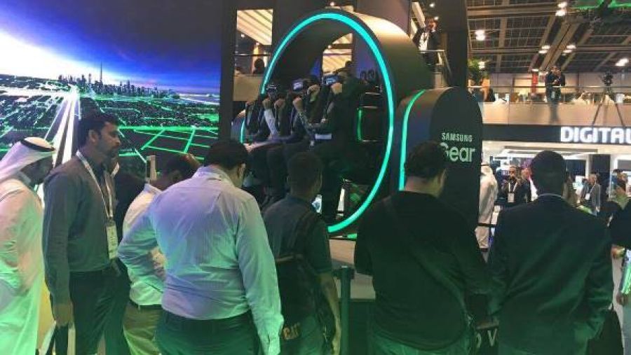 جناح سامسونج في أسبوع جيتكس للتقنية