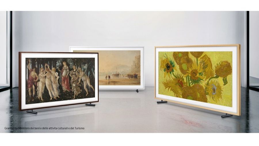 يوفر متجر متجر الفن في تلفاز The Frame مسبقاً أكثر من 1000 عمل فني وتصويري مميز.