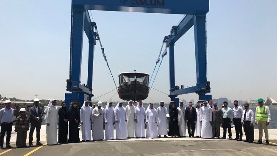 تم تكليف قسم المسعود للطاقة بعملية اختبار وتركيب الرافعة، التي يبلغ وزنها 100 طن متري. 