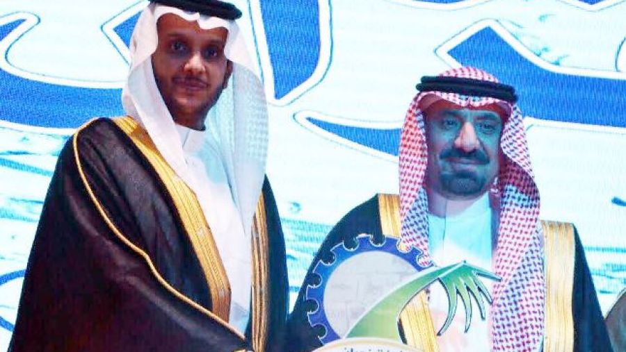 خلال حفل التكريم