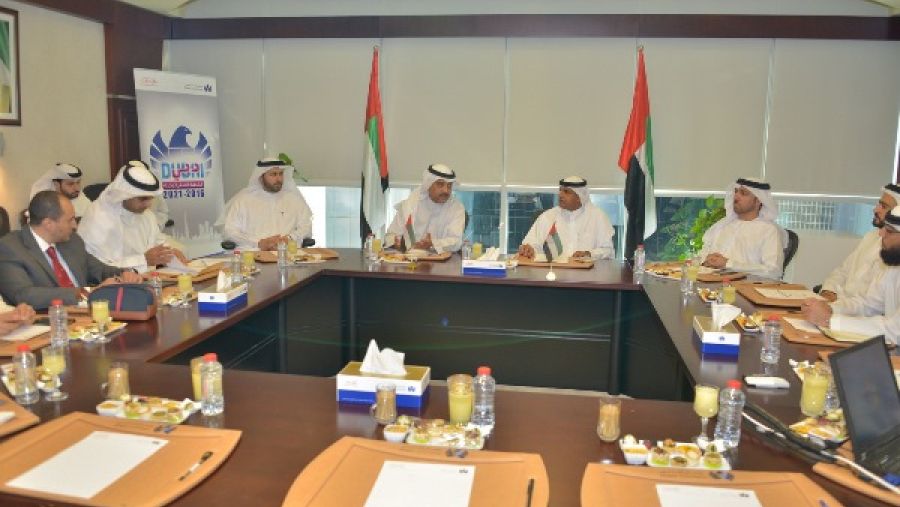 خلال الاجتماع المشترك بمقر جمارك دبي