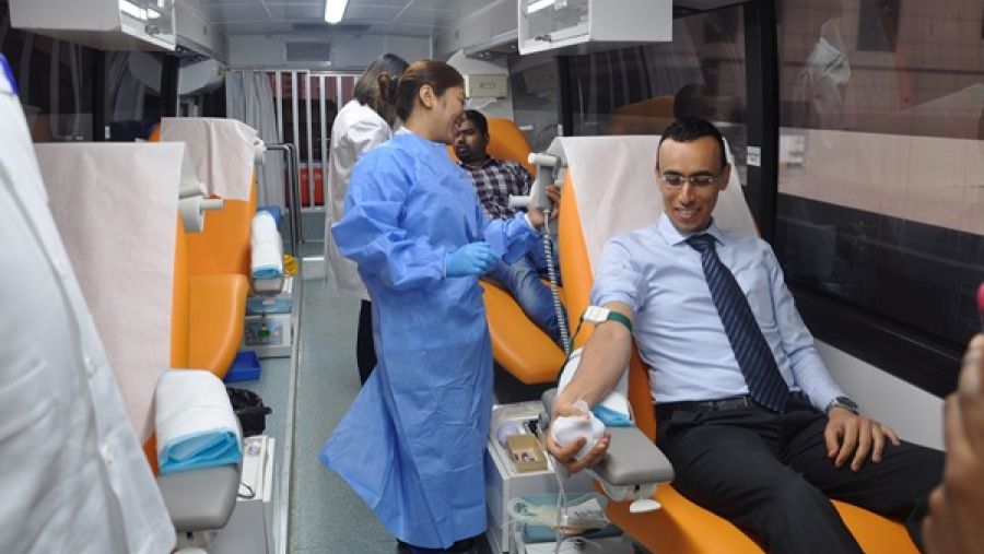 تهدف الحملة إلى المساهمة بسد احتياجات بنك الدم، وتلبية الحالات الإنسانية الطارئة.