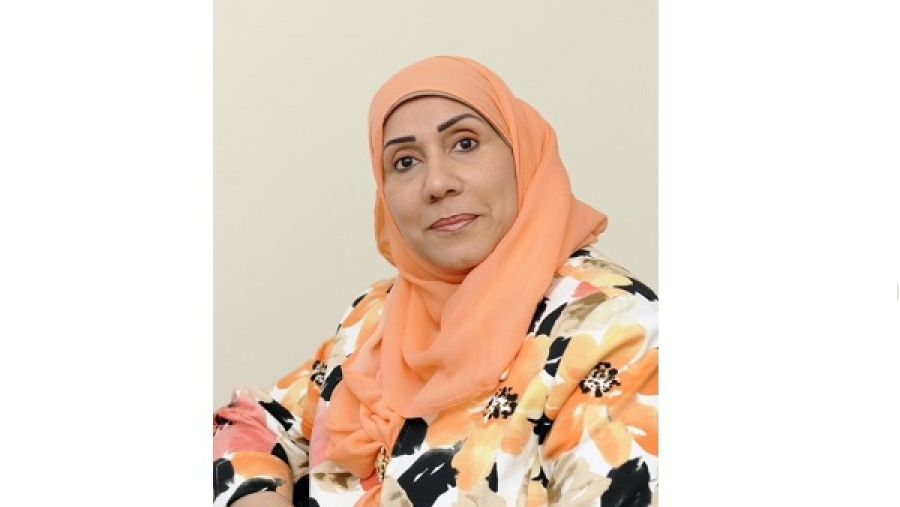 الدكتورة بدرية اللنجاوي المدير التنفيذي للتمريض في إدارة التمريض والقبالة في مؤسسة حمد الطبية 