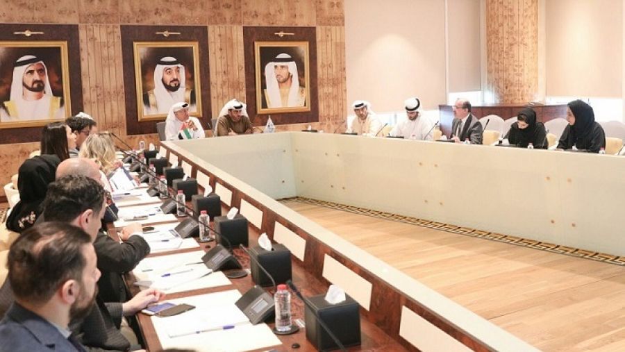 خلال ورشة العمل التفاعلية التي نظمتها رايب إن.سي.سي لطلبة الجامعة الأمريكية في دبي.