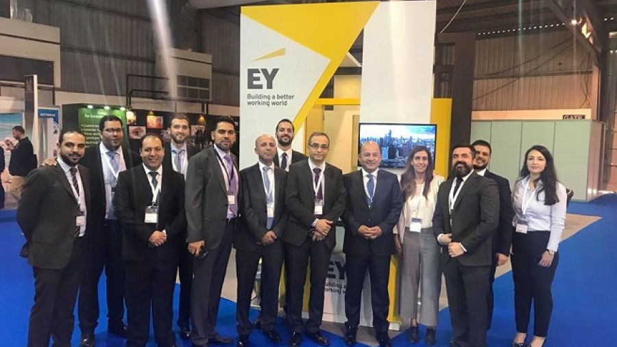 شاركت "EY" الأردن أيضاً في المعرض الذي افتتح في اليوم التالي للمؤتمر.
