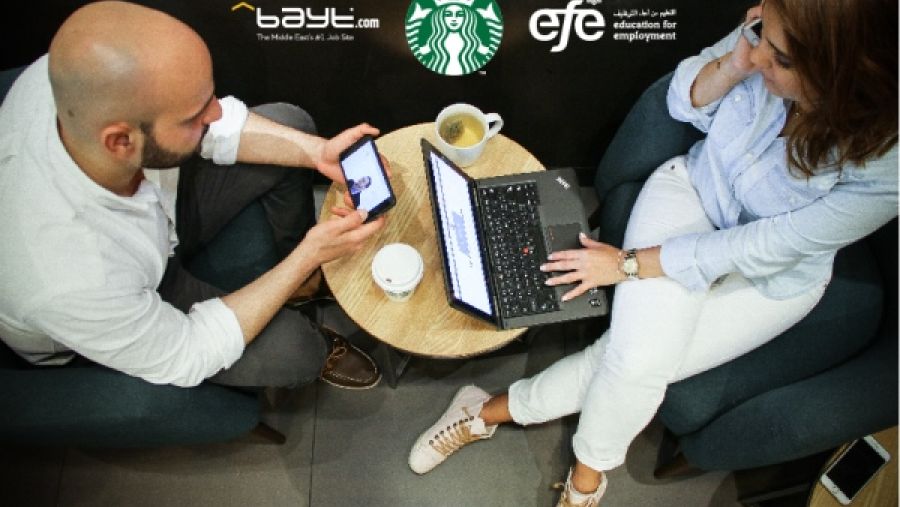 ستاربكس تنظم ورشة عمل لكتابة السير الذاتية في المنطقة بالشراكة مع بيت.كوم