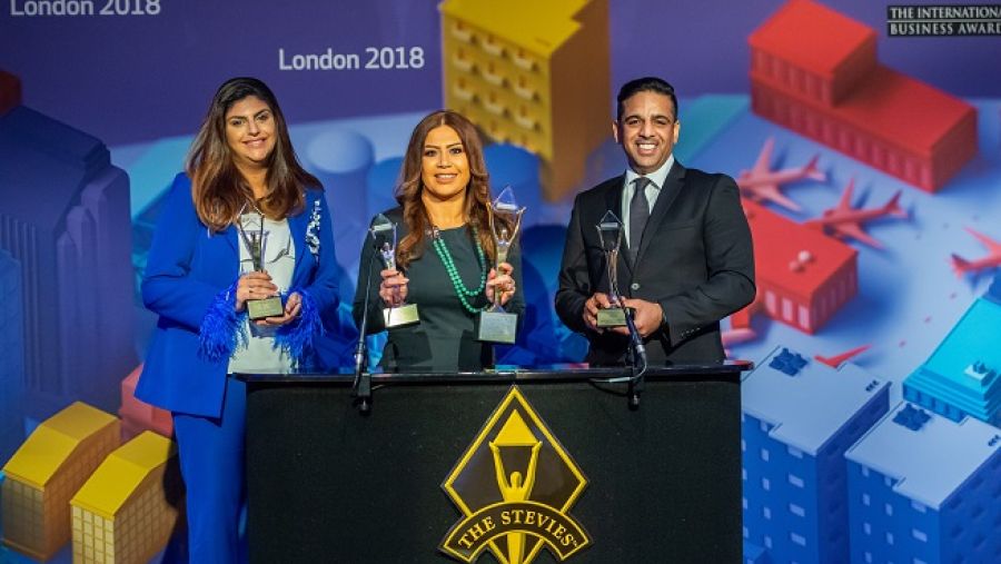 تم تكريم Ooredoo بحصولها على لقب "جراند ستيفي"