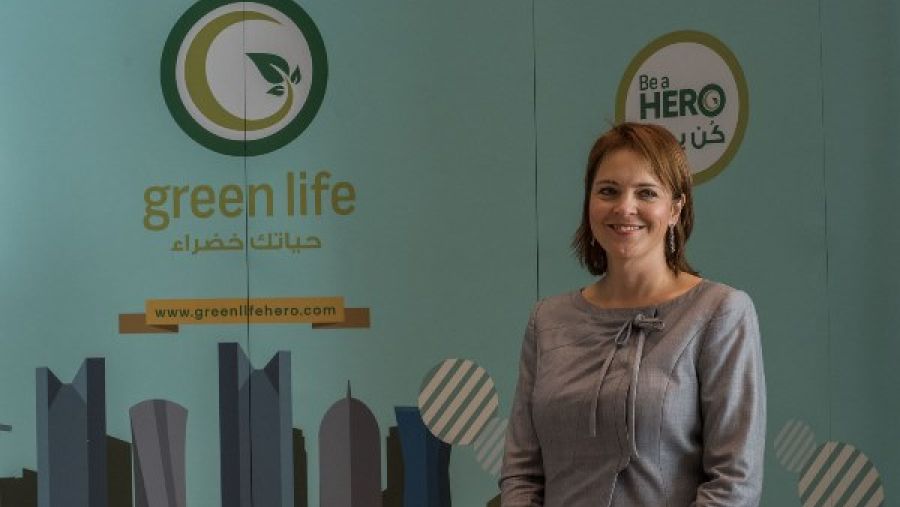 سعادة السيدة بهية تهذيب-لي، سفير هولندا لدى قطر، في مؤتمر قطر للمباني الخضراء