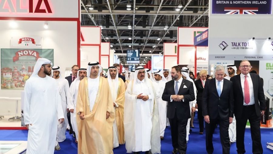 خلال إفتتاح معرض جلفود 2018.