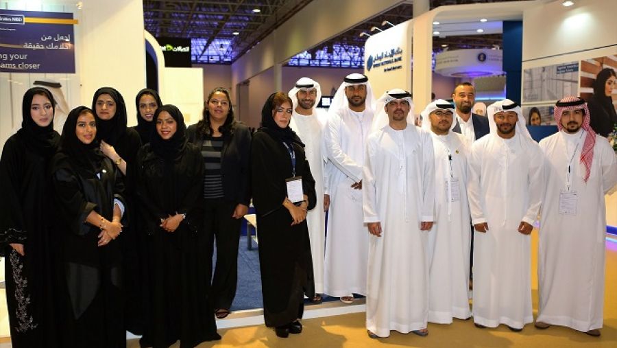 خلال مشاركة بنك الإمارات دبي الوطني في المعرض الوطني للتوظيف-الشارقة