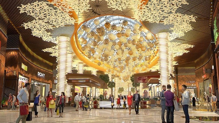 وصلت نسبة الإنجاز فيما يتعلق بأعمال الانشاءات الهيكلية للمبنى لأكثر من 80%.