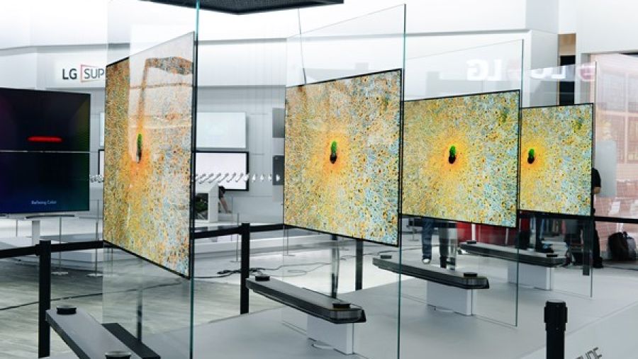 سجنتشر أو إل إي دي تي في دبليو،» (LG SIGNATURE OLED TV W)
