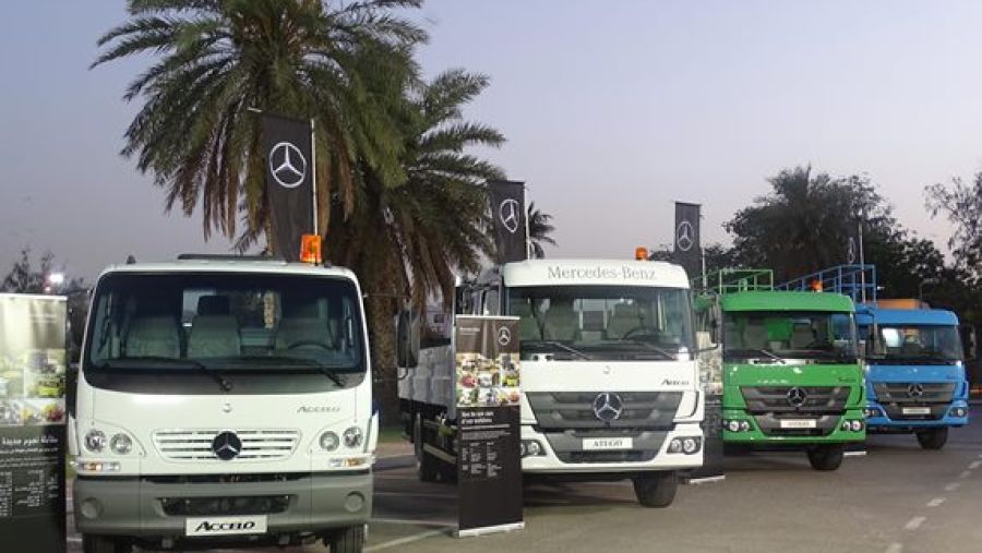 مرسيدس-بنز تضع معاييراً جديدة لقطاع شاحنات المهام الخفيفة بإطلاق أسيلو وأتيجو 