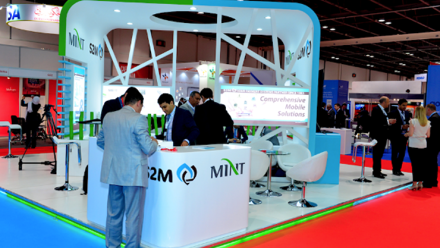 جناح مينت في معرض Cards & Payments Middle East