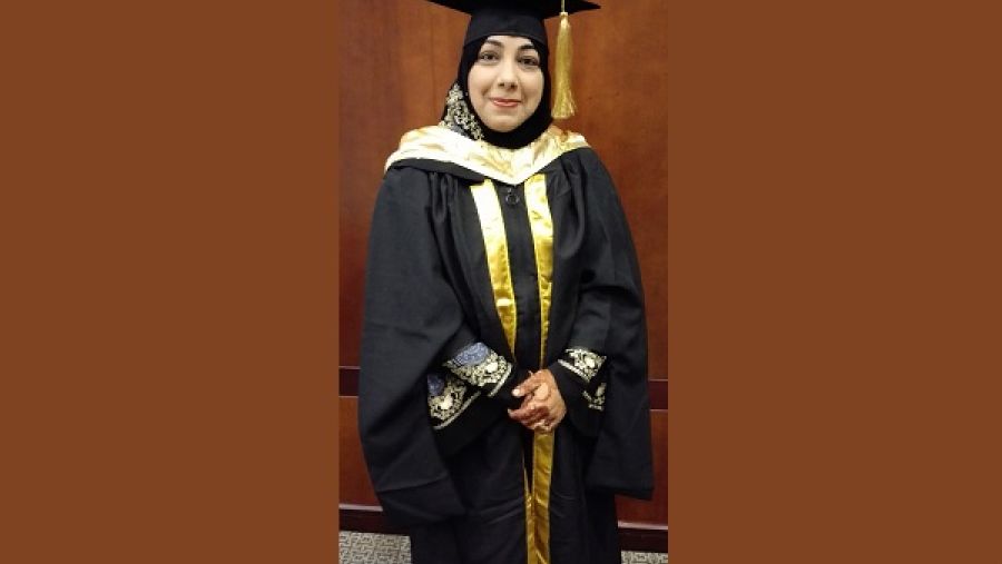 الموظفة الفاضلة مريم سعيد جمعه الرجيبية
