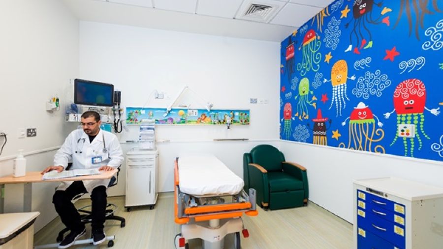 HMC’s expanded Pediatric Emergency Center in Al Sadd 
