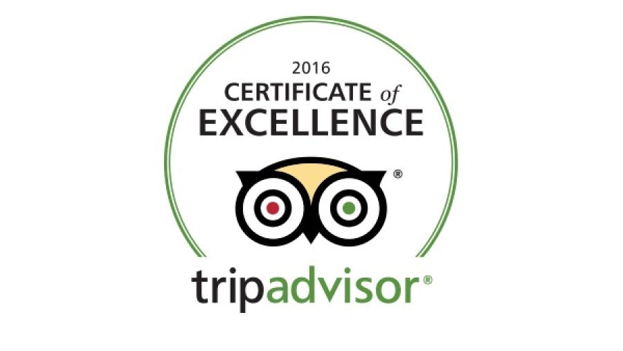 شهادة التميّز من TripAdvisor