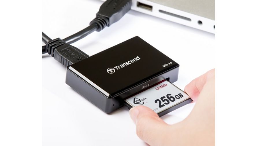 يمكن لأقراص التخزين من نوع SSD وقارئ بطاقات الذاكرة من ترانسيند اختزال الوقت اللازم لنقل الملفات عالية الدقة.