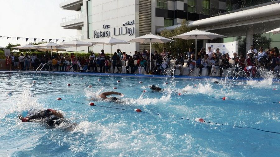 مسابقة روتانا للسباحة
