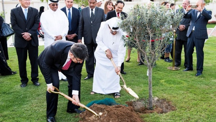 حديقة القرآن النباتية نظّمت احتفالًا لدعم حملة "غرس"، بالتعاون مع السفارة التركية في الدوحة