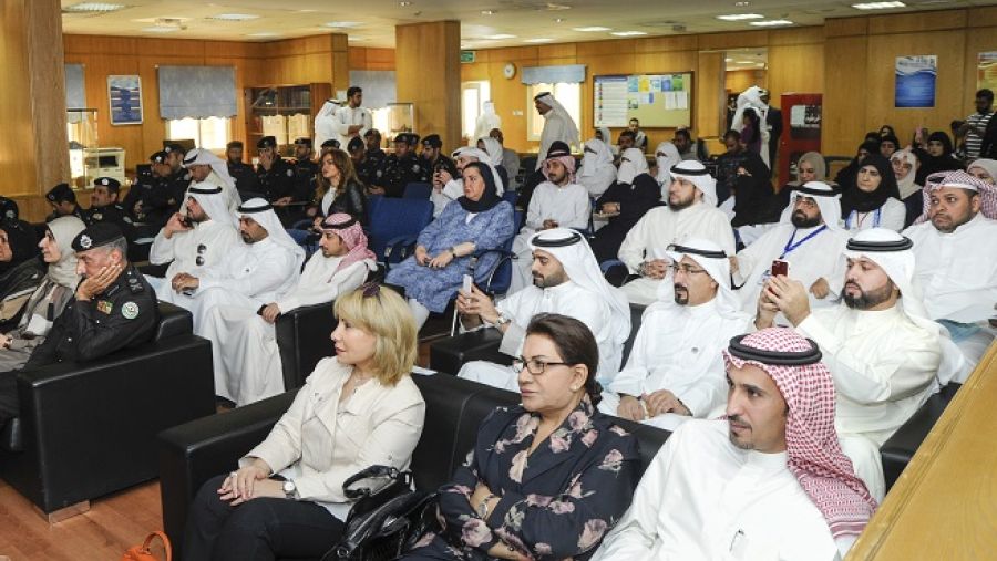 تم تكريم المشاركين في المبادرة في ختام الزيارة.