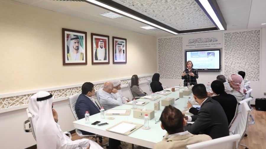 خلال إحدى ورشات العمل
