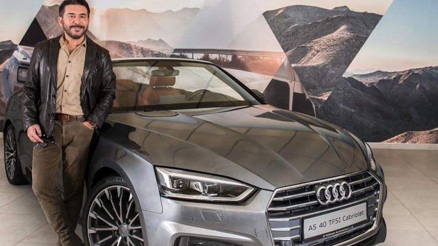 النجم عابد فهد، سفير لعلامة التجارية أودي