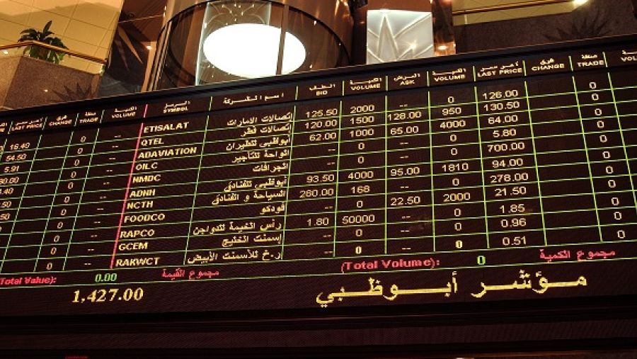 سوق أبوظبي للأوراق المالية 
