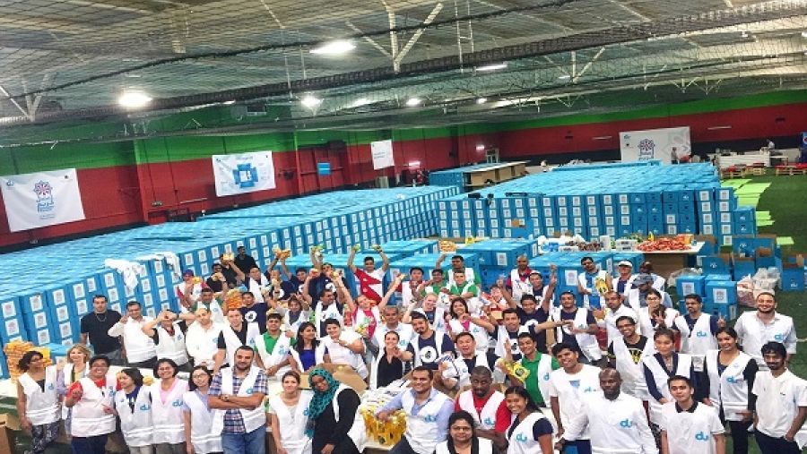دو ترد الجميل للمجتمع الإماراتي عبر المبادرة التطوعية "موائد الرحمن" في شهر رمضان