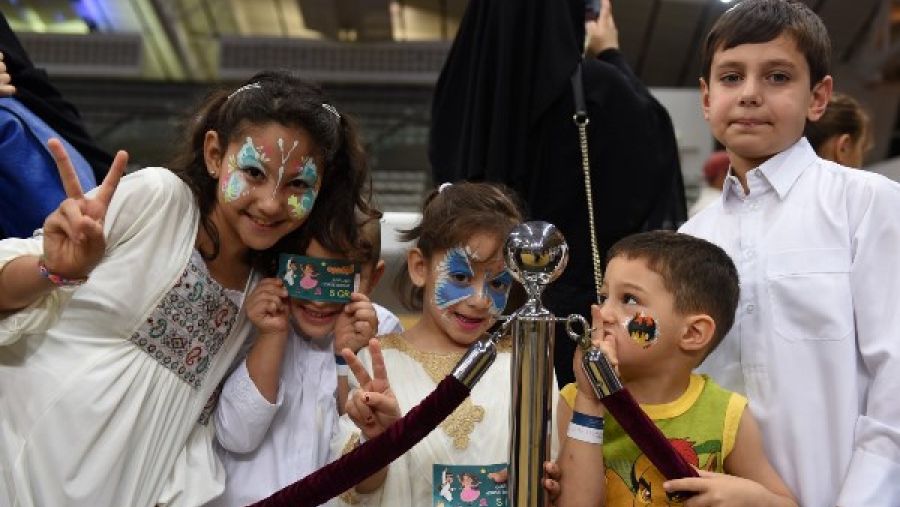 مهرجان القرنقعوه شهد تنظيم سلسلة من الأنشطة الرائعة للأطفال في ليلة المهرجان