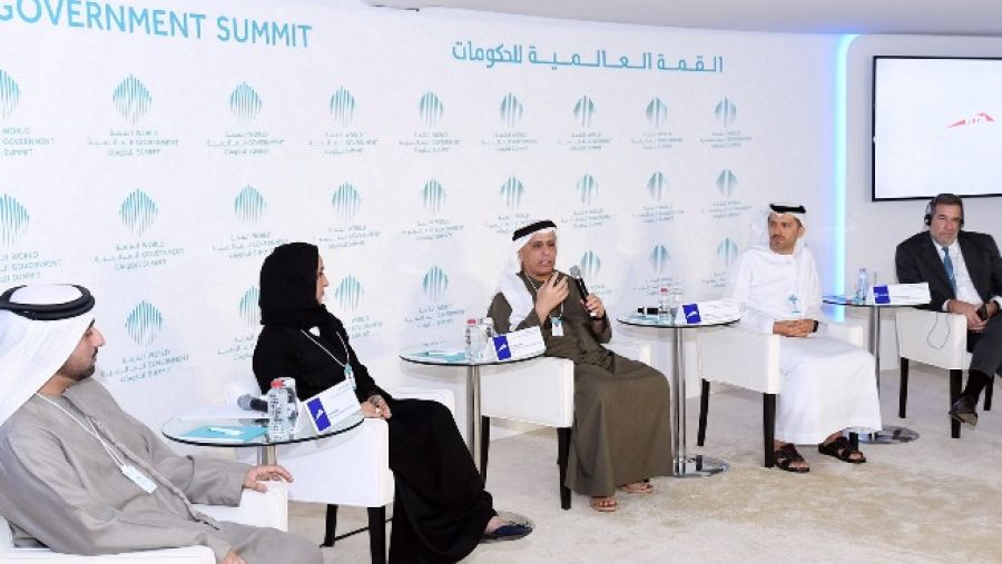 خلال المؤتمر الصحفي.