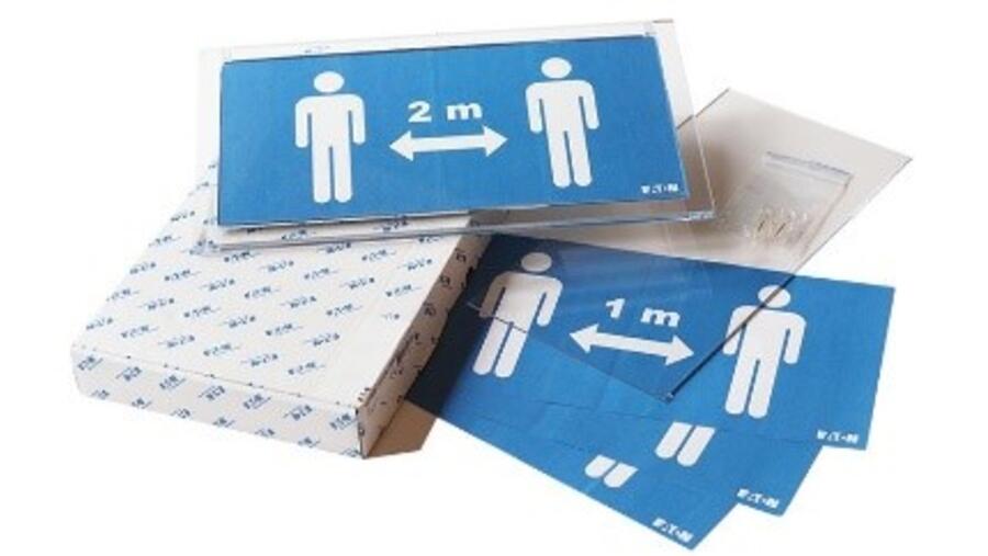 إيتون تقدم الحل الامثل لأصحاب المباني عن طريق حلول "كريستال واي" للتباعد الجسدي