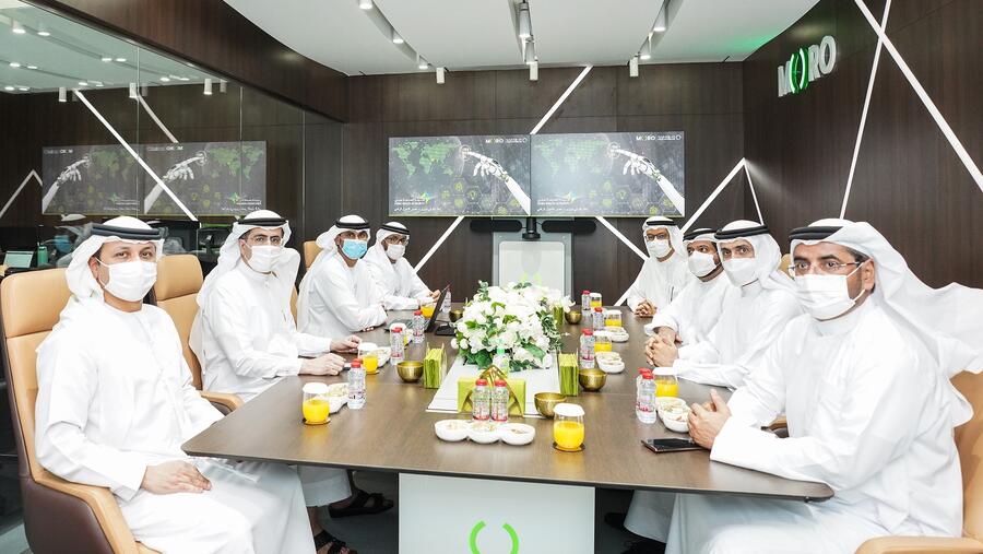  وفد من هيئة الصحة بدبي يزور مركز البيانات للحلول المتكاملة "مورو