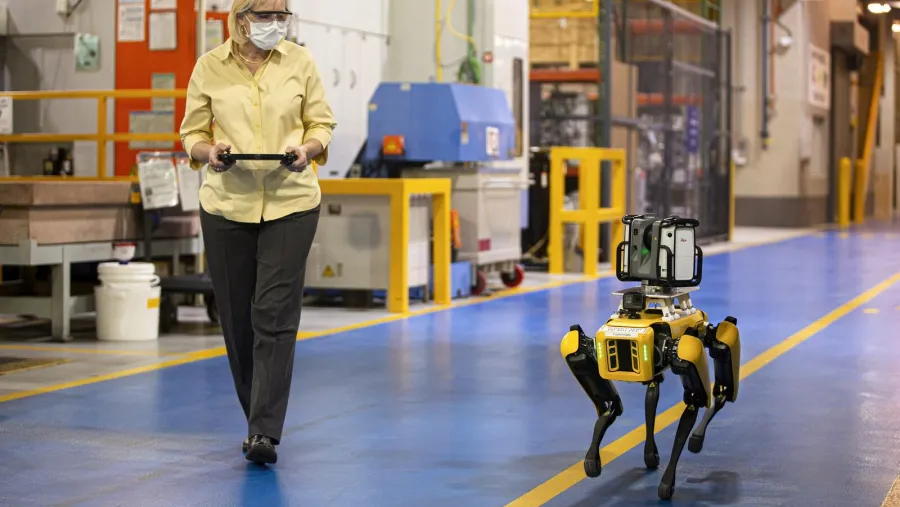 No Bones About It: Ford Experiments with Four-Legged Robots, to Scout Factories, Saving Time, Money 