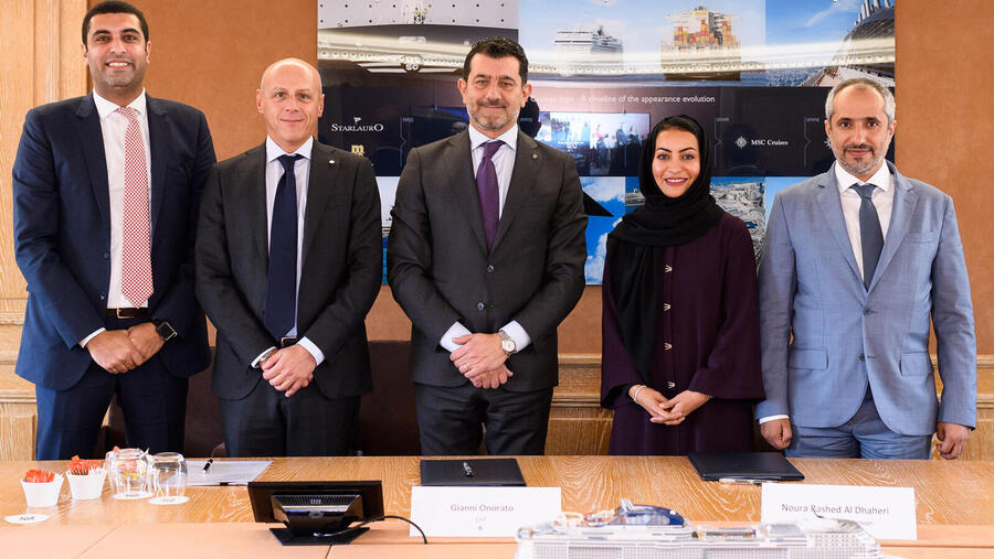 اتفاقية بين موانئ أبوظبي وشركة الملاحة البحرية "إم إس سي كروز" تتيح استقطاب 1.3 مليون زائر إلى أبوظبي