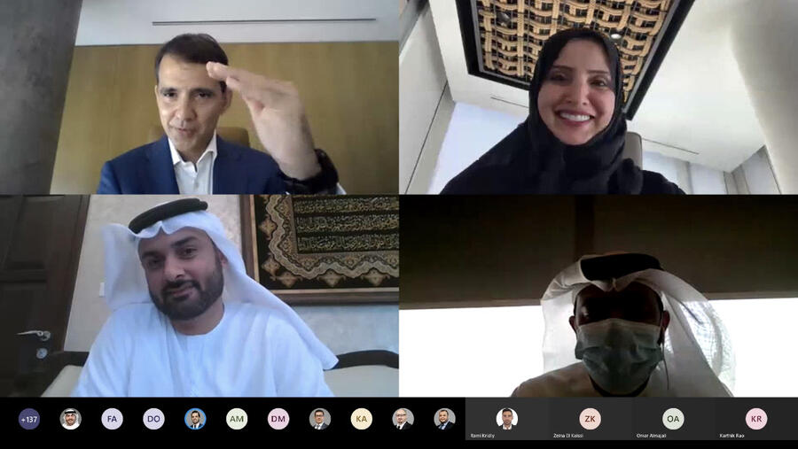 دبي الذكية تبحث مع موظفيها تفاصيل الإجراءات الاحترازية لعودة العمل من مقرها