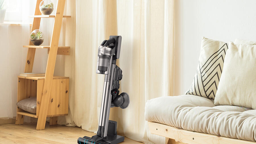 مكنسة Samsung Jet™  اللاسلكية الخيار الأمثل للعائلات ومالكي الحيوانات الأليفة للحفاظ على نظافة المنزل