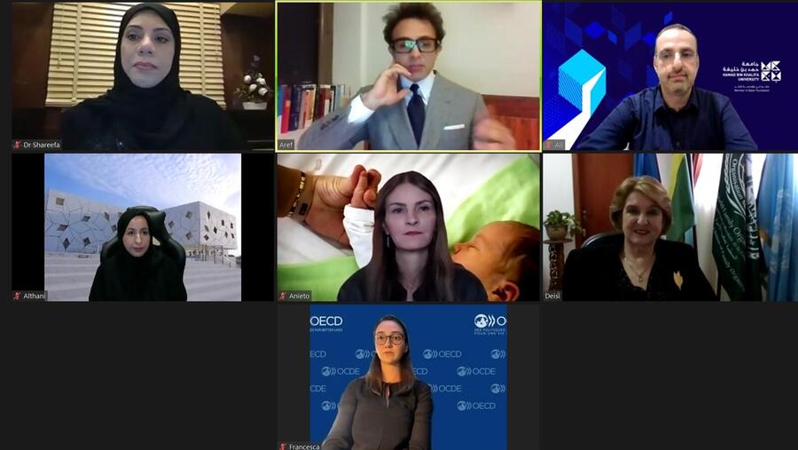 معهد الدوحة الدولي للأسرة يتناول تأثير التكنولوجيا على العلاقات الأُسرية خلال جائحة كوفيد-19