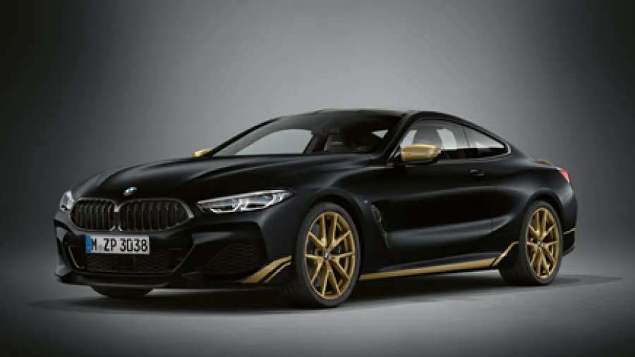 Dynamic extravagance: the BMW 8 Series Golden Thunder Edition