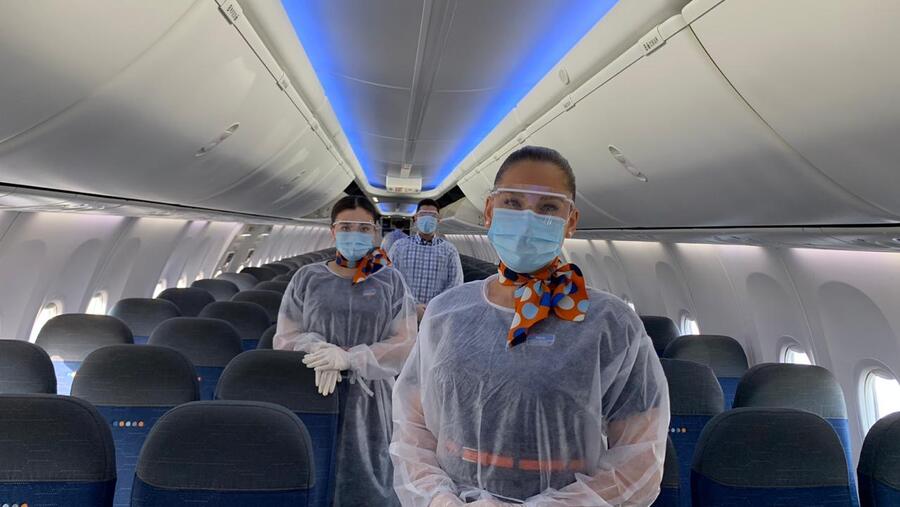 مفهوم جديد للرحلات وبرنامج تعقيم شامل لضمان اعلى معايير السلامة على متن رحلات فلاي دبي