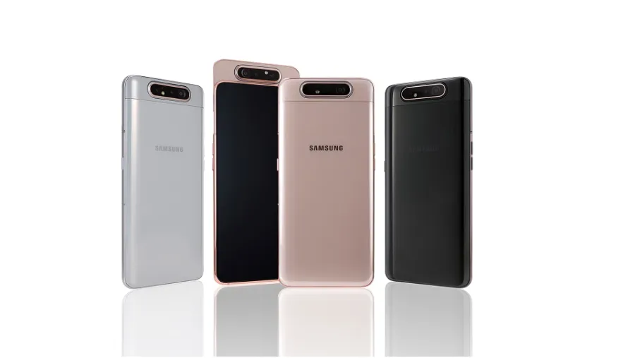 تعمل بطارية Galaxy A80 التي تبلغ سعتها 3،700 مللي أمبير في الساعة، مع شحن فائق السرعة بقدرة 25 واط على إبقائك متصلاً لفترة أطول