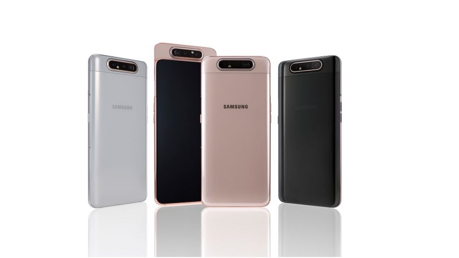 تعمل بطارية Galaxy A80 التي تبلغ سعتها 3،700 مللي أمبير في الساعة، مع شحن فائق السرعة بقدرة 25 واط على إبقائك متصلاً لفترة أطول