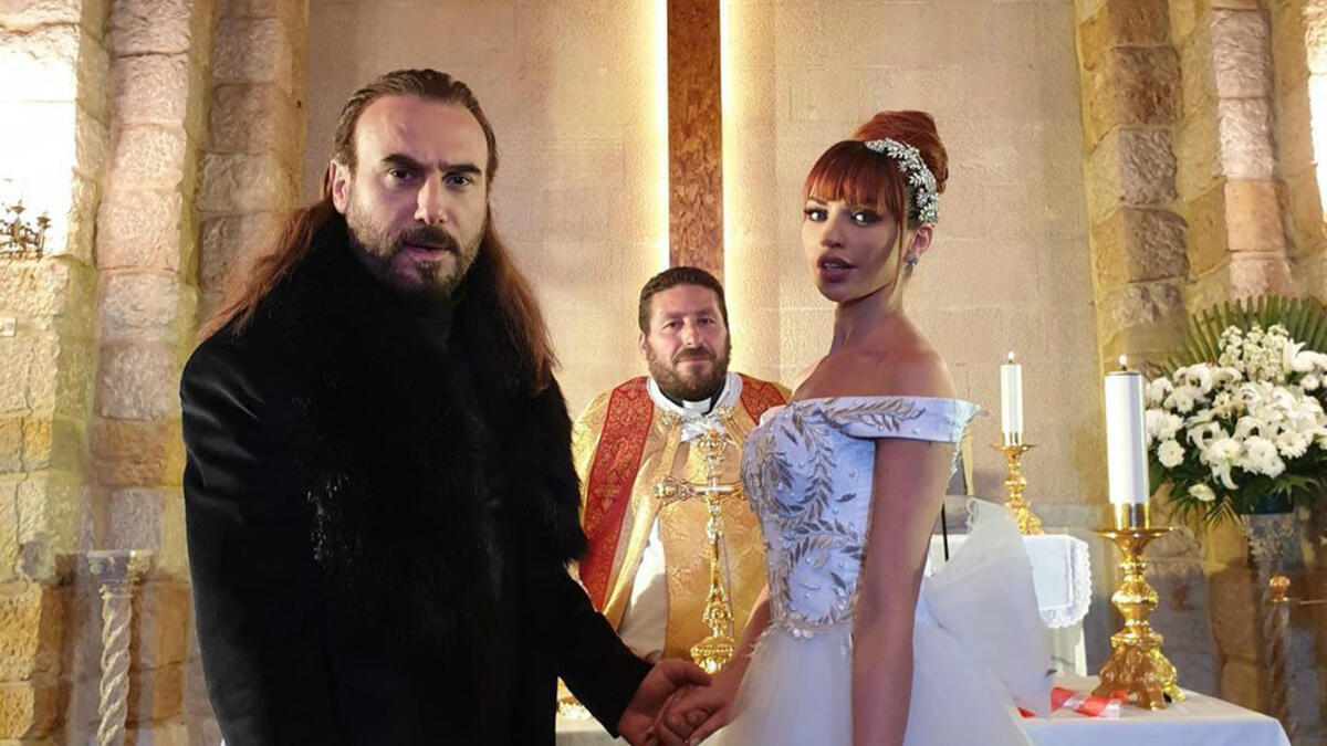 Karen and Waleed in Aswad Source dalidakhalilofficial Instagram