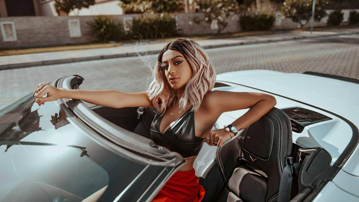 Merhan Keller is currently the talk of social media in Egypt Source merhankeller Instagram