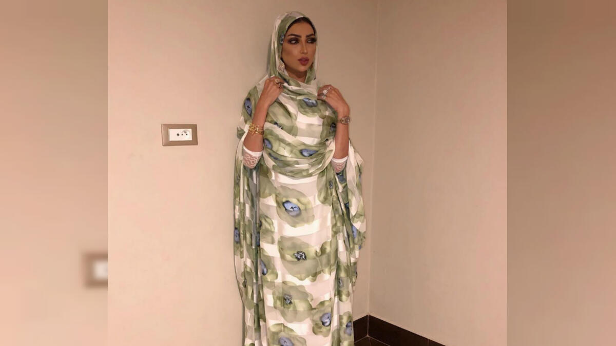 The Moroccan singer appeared in an attractive outfit in multiple pictures and videos on her Instagram account Source dunia batma Instagram