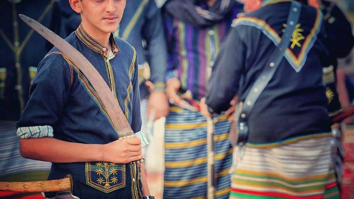 Although cooler than the desert that dominates the rest of Saudi, the mountains are hot and the herbs ward off bad smells  (Facebook)