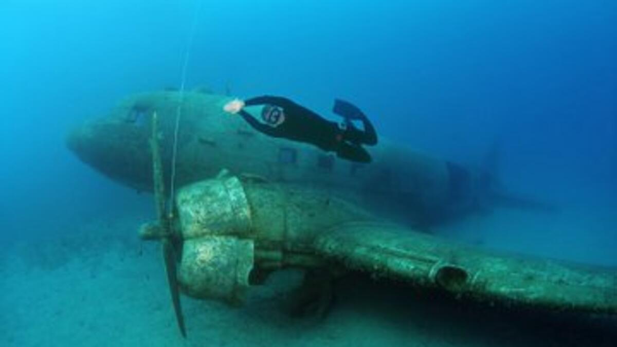 A Military Underwater Museum in Jordan's Aqaba. (Twitter)