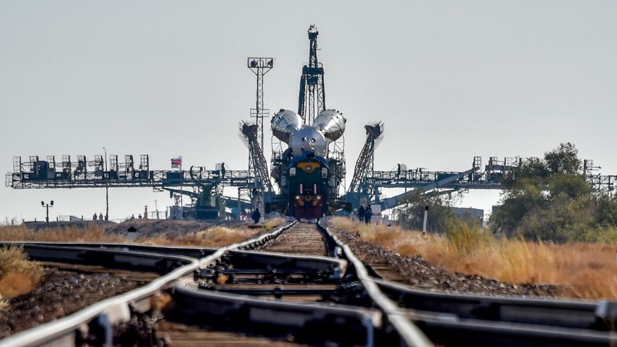 The launch of the mission of members of the International Space Station (ISS) crew US astronaut Jessica Meir, Russia's cosmonaut Oleg Skripochka and United Arab Emirates's astronaut Hazzaa Ali Almansoori is scheduled on 25 September. Vyacheslav OSELEDKO / AFP