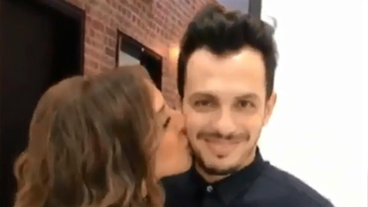 Angham and Husband Ahmad Ibrahim